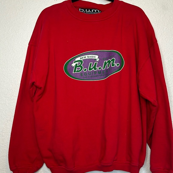 Bum Equipment Sweaters - Bum Equipment Vintage Pull Over